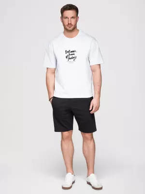 Férfi rövidnadrág OMBRE OM-SRBS-0205 FEKETE
