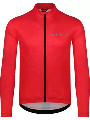 Férfi kerékpáros mez NORDBLANC RIDEPRO NBSMF8102 PIROS
