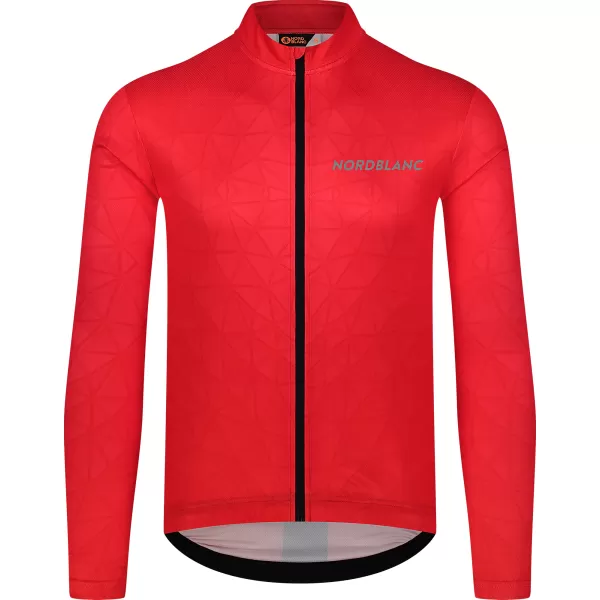  Férfi kerékpáros mez NORDBLANC RIDEPRO NBSMF8102 PIROS 