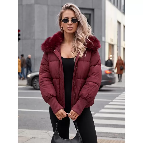  Női kabát DSTREET TY5817 BURGUNDIA 