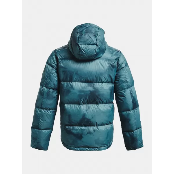  Férfi dzseki UNDER ARMOUR UA STORM CGI DOWN PRINTED STORM JKT 1365809-413 KÉK 