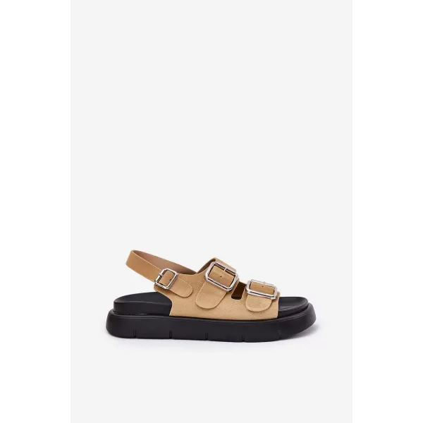  Női szandál BIG STAR SHOES RR274665 BÉZS 
