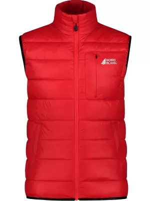 Férfi téli mellény NORDBLANC FLINT WJM8391 PIROS