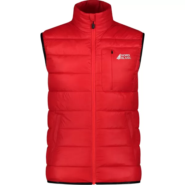  Férfi téli mellény NORDBLANC FLINT WJM8391 PIROS 