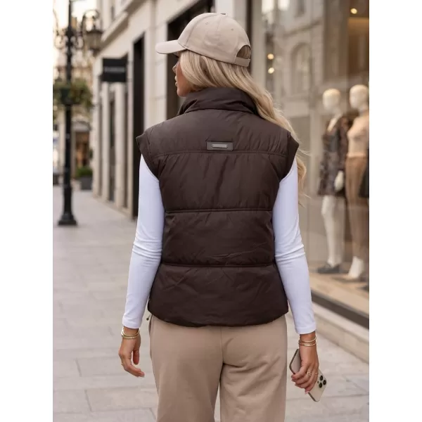  Női mellény DSTREET TY5969 BARNA 