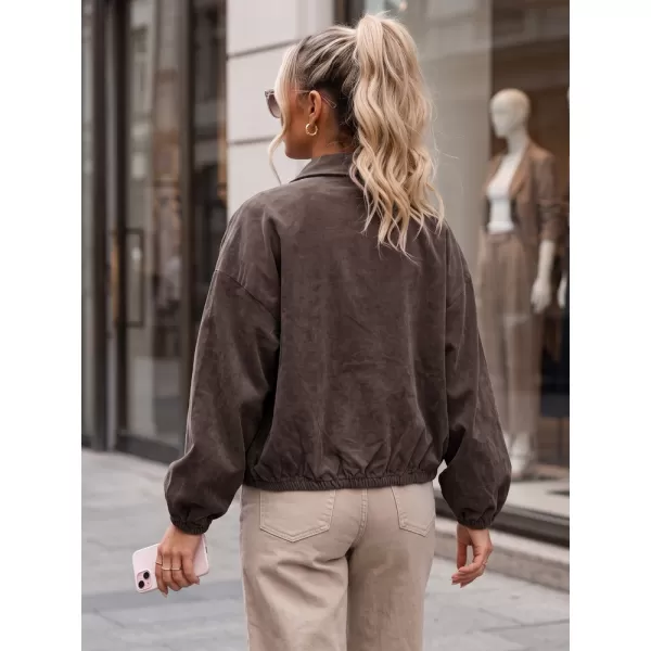  Női kabát DSTREET TY6052 BARNA 