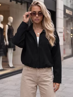 Női kabát DSTREET TY6021 FEKETE