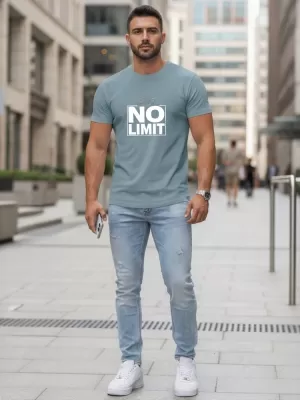 Férfi póló DSTREET NX0129R-SB KÉK