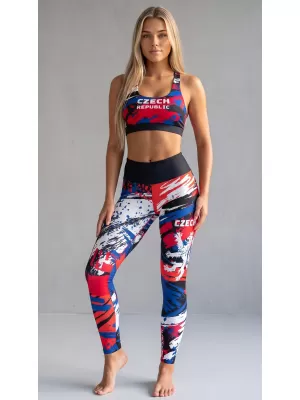 Női prémium hosszú funkcionális leggings (új méretek) ALTISPORT VOJ/ALW036LEG05 CSEH