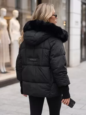 Női kabát DSTREET TY5741 FEKETE