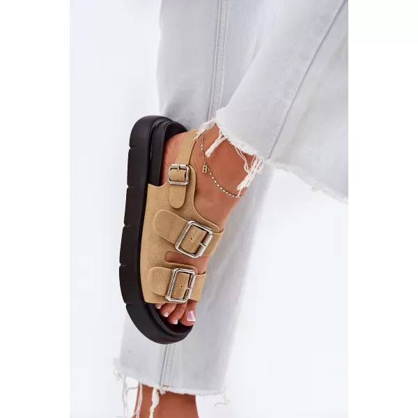  Női szandál BIG STAR SHOES RR274665 BÉZS 