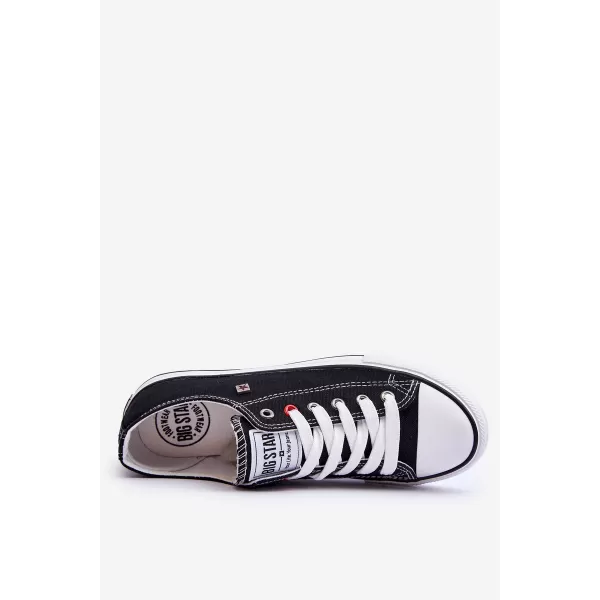  Női tornacipő BIG STAR SHOES T274023 FEKETE 