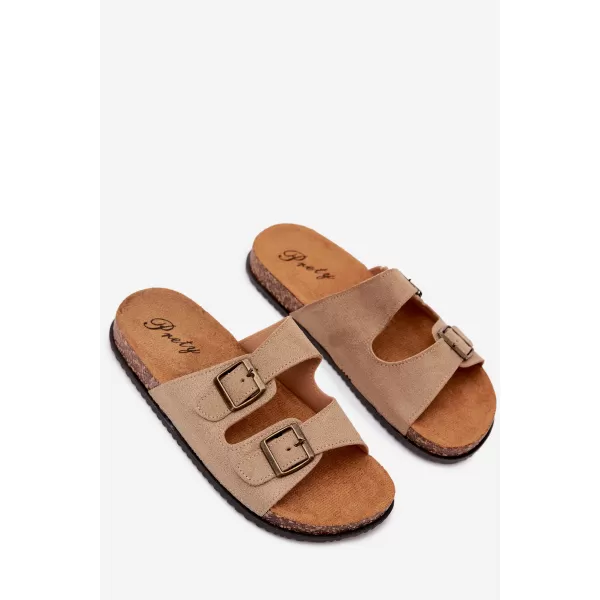  Férfi papucs BOTO 56302-11 KHAKI 