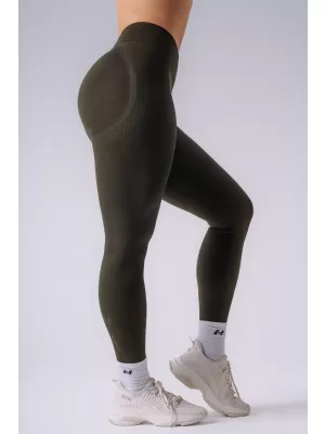 Női leggings NEBBIA POWER 888 SÖTÉTZÖLD
