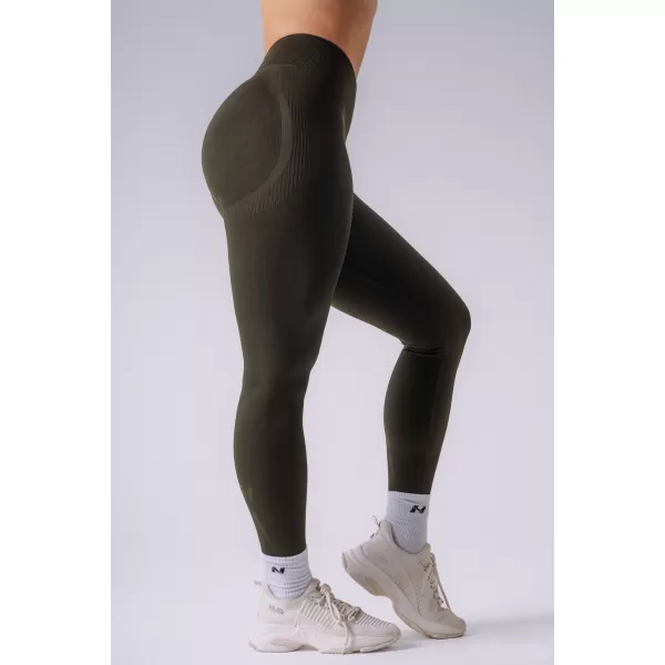  Női leggings NEBBIA POWER 888 SÖTÉTZÖLD 