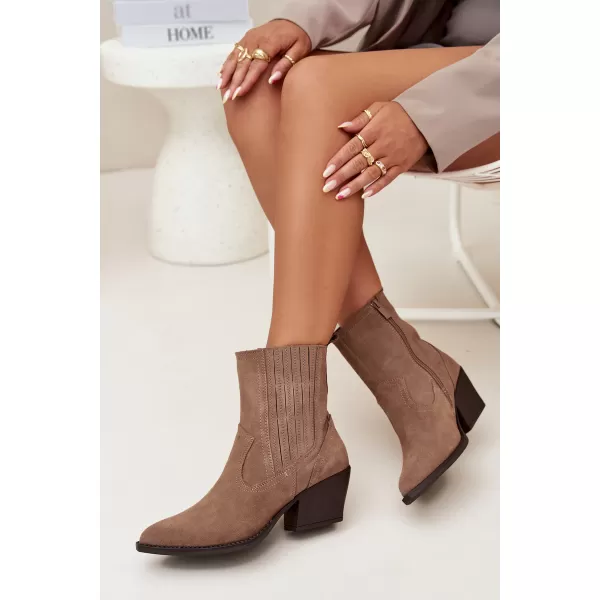  Női bokacsizma BOTO NC1339K/6350 KHAKI 
