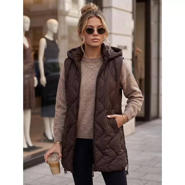  Női mellény DSTREET TY6014 BARNA 