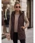 Női mellény DSTREET TY6014 BARNA