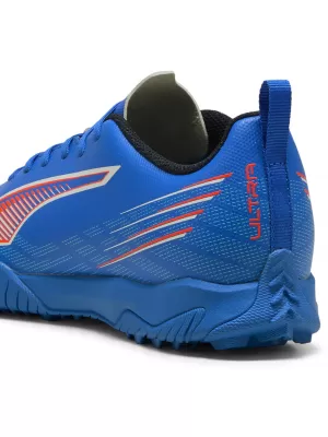 Gyermek gyep PUMA ULTRA 6 PLAY TT JR 108544-01 ULTRA KÉK/FEHÉR/VILÁGÍTÓ VÖRÖS