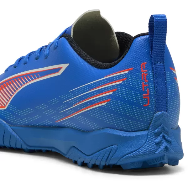  Gyermek gyep PUMA ULTRA 6 PLAY TT JR 108544-01 ULTRA KÉK/FEHÉR/VILÁGÍTÓ VÖRÖS 