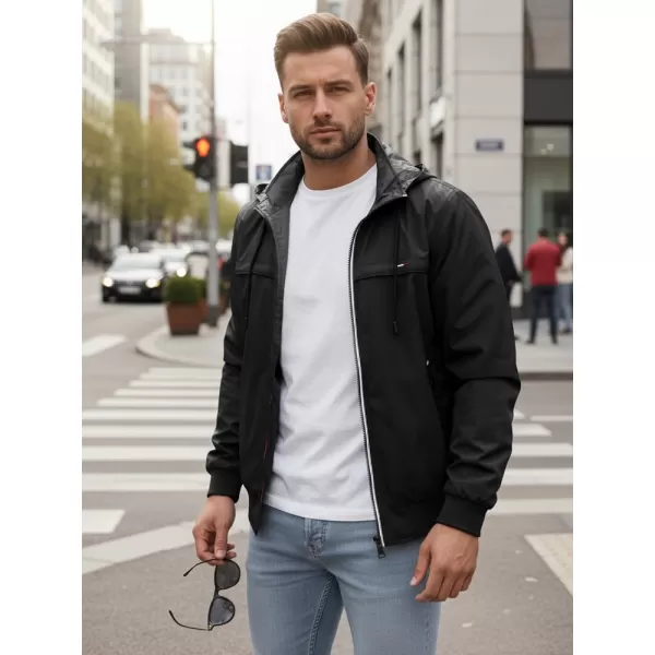  Férfi dzseki DSTREET TX5135 FEKETE 