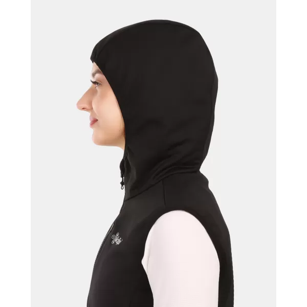  Női softshell mellény KILPI ENIA-W 1L0115KI FEKETE 