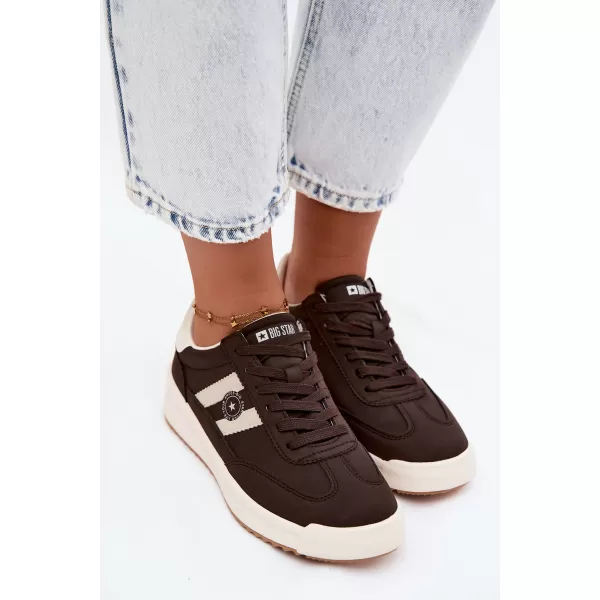  Női tornacipő BIG STAR SHOES UU274024 BARNA/BÉZS 