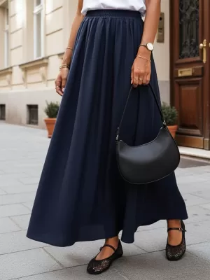 Női szoknya DSTREET CY0451 SÖTÉTKÉK
