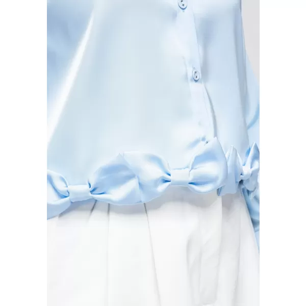  Női ing OMBRE OW-SH-E0059 KÉK 