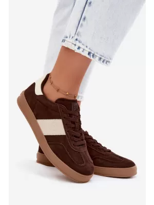 Női tornacipő BIG STAR SHOES UU274008 BARNA/BÉZS