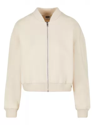 Női kabát URBAN CLASSICS TB7781 FEHÉR/HOMOK