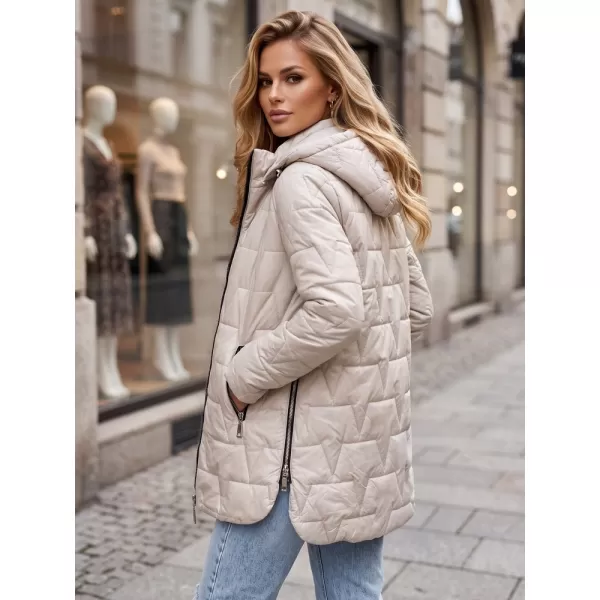  Női kabát DSTREET TY5792 VILÁGOSSZÜRKE 