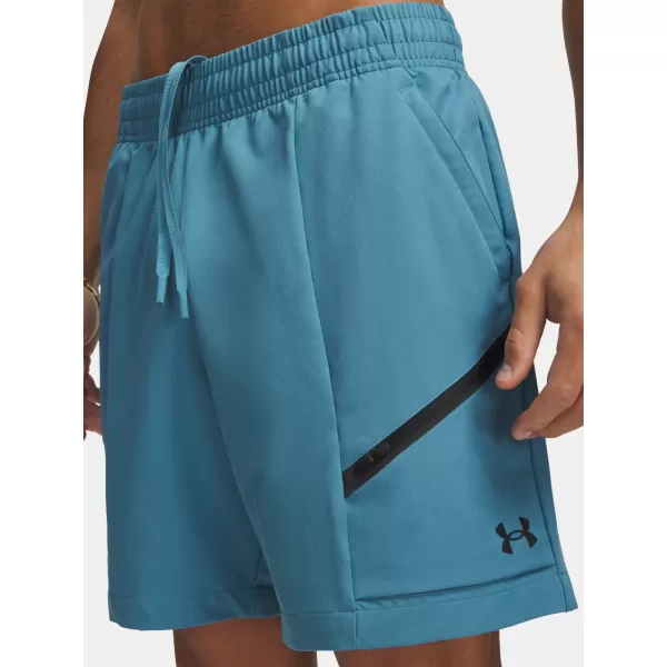  Férfi rövidnadrág UNDER ARMOUR UNSTOPPABLE WOVEN SHORTS 6009361-466 KÉK 
