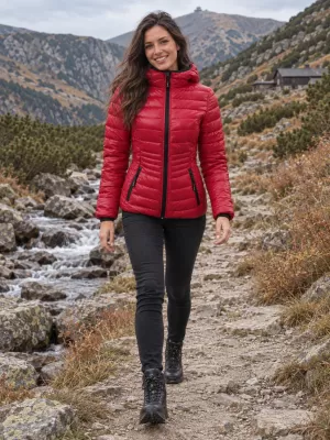 Női kabát MALFINI EVEREST 551 PIROS KÉPLET