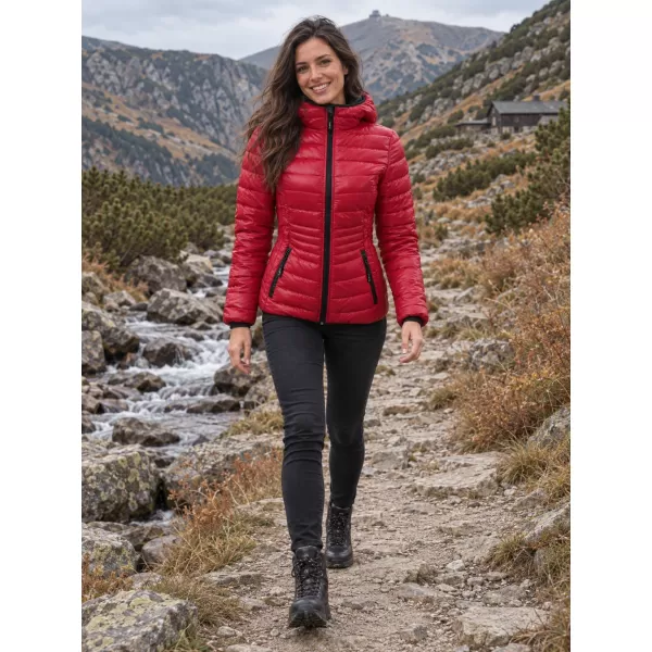  Női kabát MALFINI EVEREST 551 PIROS KÉPLET 