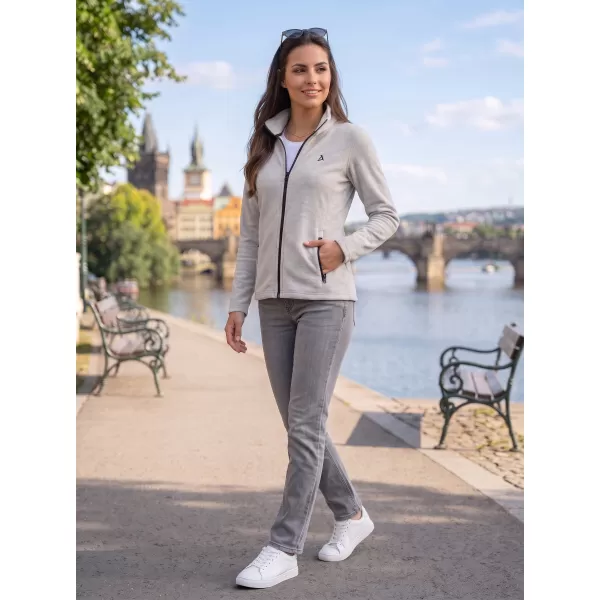  Női polár pulóver ALTISPORT ALW002852 EZÜST KIEMELÉSEK 