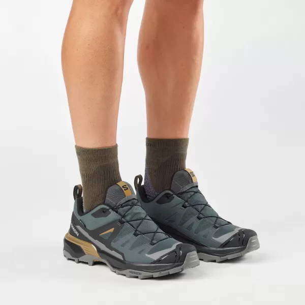  Férfi cipők SALOMON X ULTRA 360 GORE-TEX L49101700 VÁROSI ELEGÁNS/FEKETE/RAGYOGÓ OLÍVA 