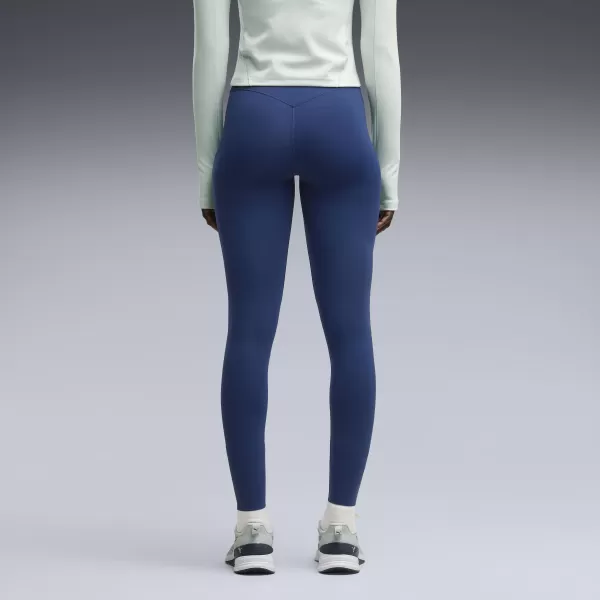  Női leggings PUMA W SHAPELUXE TIGHT - HW 7/8 52746373 PERZSA KÉK 