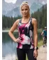 Prémium funkcionális női felső ALTISPORT VOJ/ALW117TIL01 LILIOM-SÖTÉT