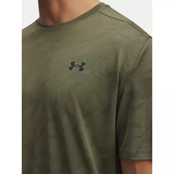  Férfi póló UNDER ARMOUR TECH VENT JCQRD SS 1390047-390 ZÖLD 