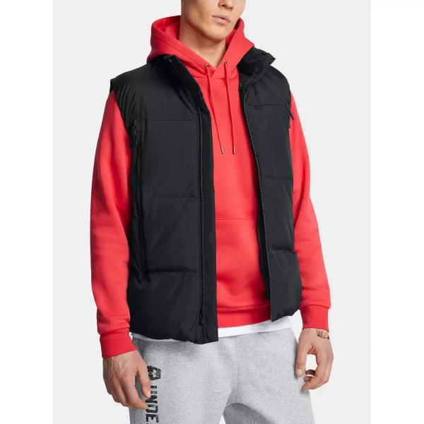  Férfi mellény UNDER ARMOUR LIMITLESS DOWN VEST 1384642-001 FEKETE 