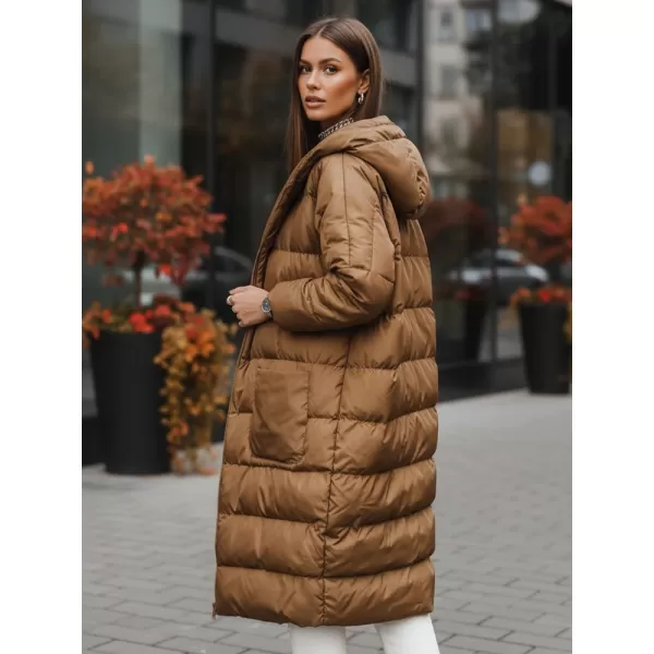 Női kabát DSTREET TY2471 KARAMELLA 