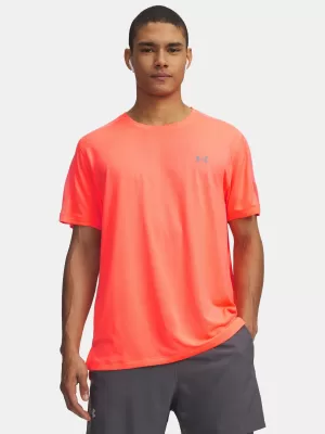 Férfi póló UNDER ARMOUR VELOCITI REFLCT SS 6009518-824 NARANCS