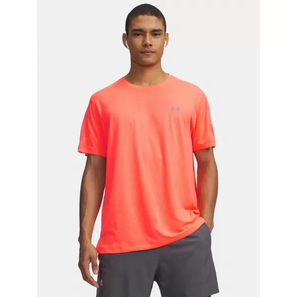  Férfi póló UNDER ARMOUR VELOCITI REFLCT SS 6009518-824 NARANCS 