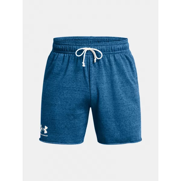  Férfi rövidnadrág UNDER ARMOUR RIVAL TERRY 6IN SHORT 1382427-406 KÉK 