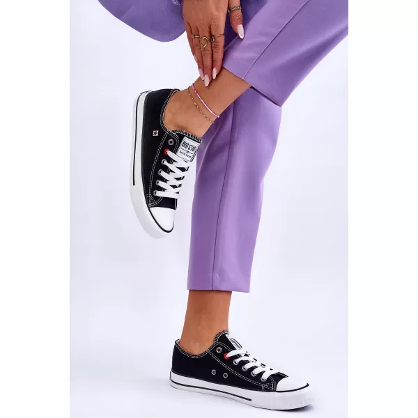 Női tornacipő BIG STAR SHOES T274023 FEKETE 