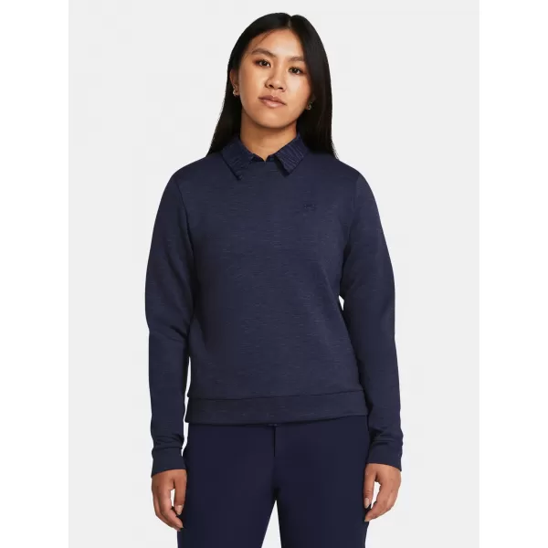  Női pulóver UNDER ARMOUR UA DRIVE MIDLAYER CREW 1387143-410 KÉK 
