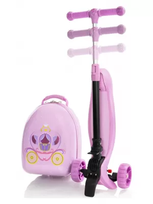 Gyermek bőrönd HEYS TURBO TOTS SCOOTER 13156 KIRÁLYI HINTÓ