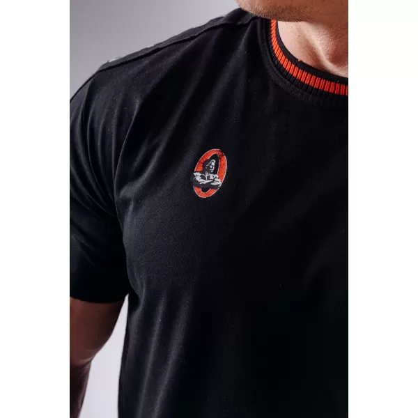  Férfi pólók NEBBIA OLYMPIA MUSCLE COVER 942 FEKETE 