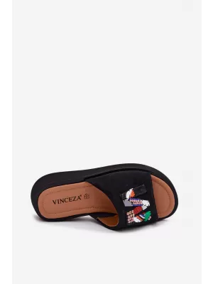 Női papucs VINCEZA 66942 FEKETE